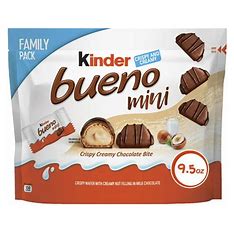 Kinder Bueno Mini Bites - Family Pack 9.5oz.